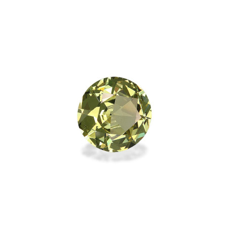 ROUND-cut Grossular Garnet Lime Green 1.90 carats