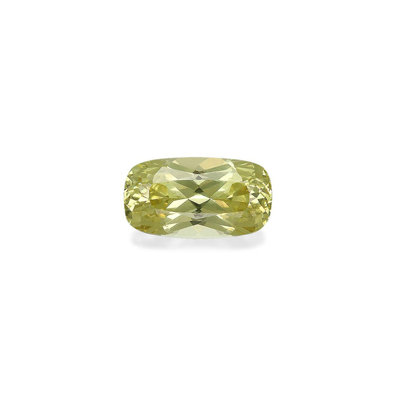 石榴石 taille 靠垫 青柠绿 1.68 carats