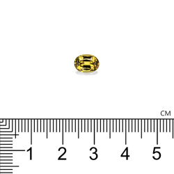 Granaat Grossular OVALE Geel 1.47 karaat