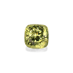 青柠绿色枕形切割石榴石1.99克拉