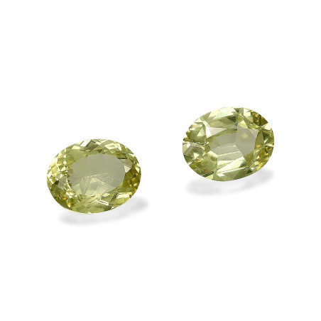 石榴石 taille 椭圆形 青柠绿 3.74 carats