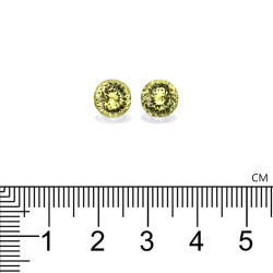 Granaat Grossular RONDE snit Lime Groen 3,83 karaat