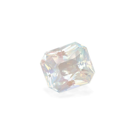 RECTANGULAR-cut rainbow moonstone White 18.18 carats