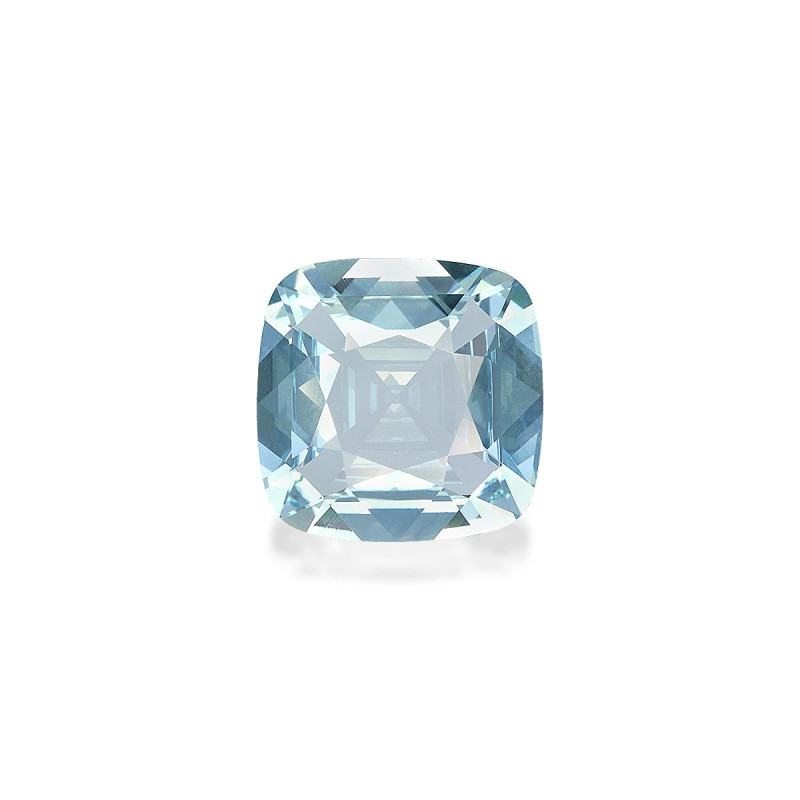 CUSHION-cut Aquamarine Baby Blue 12.45 carats