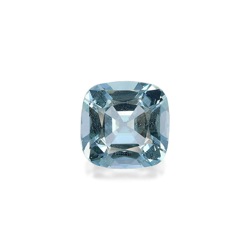 CUSHION-cut Aquamarine Baby Blue 12.18 carats
