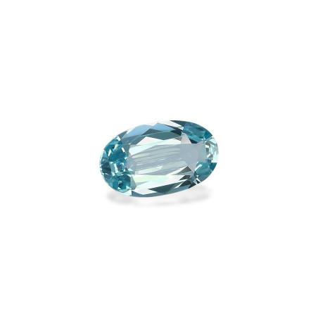 OVAL-cut Aquamarine Teal Blue 2.12 carats
