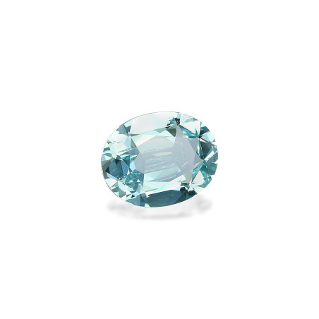 Aquamarin lengte OVAL Baby blau 2.30 karaten