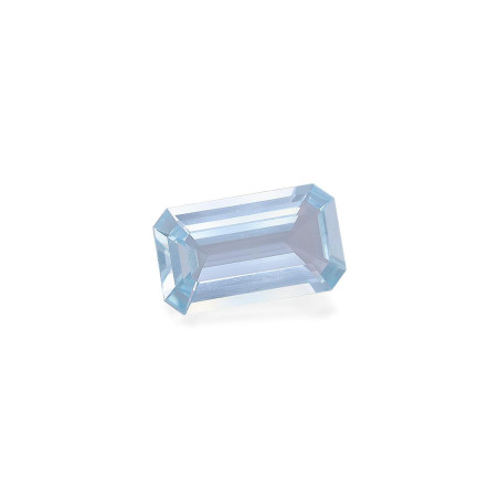 RECTANGULAR-cut Aquamarine Sky Blue 3.90 carats