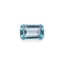 海蓝宝 taille 矩形的 北极蓝 2.17 carats