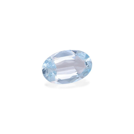OVAL-cut Aquamarine Sky Blue 4.18 carats