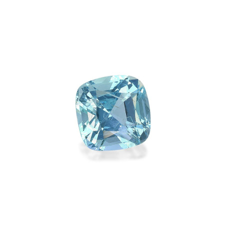 CUSHION-cut Aquamarine Ice Blue 4.22 carats