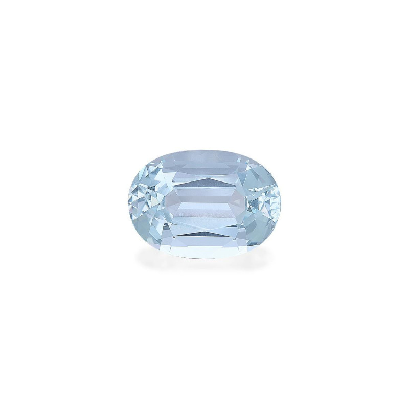 OVAL-cut Aquamarine Baby Blue 5.43 carats
