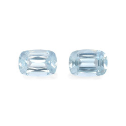 海蓝宝 taille 靠垫 蓝天 6.06 carats