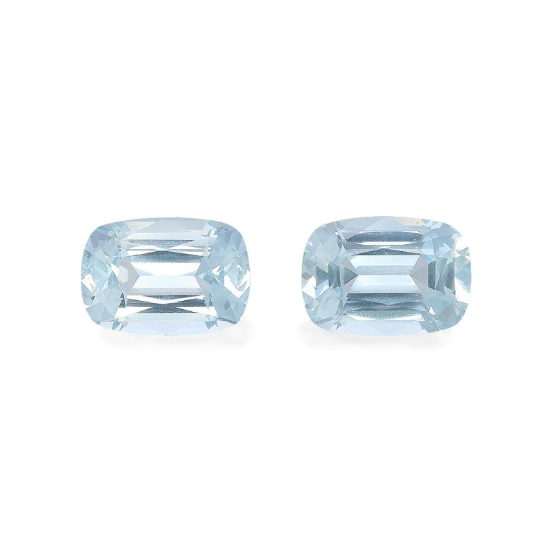 CUSHION-cut Aquamarine Sky Blue 6.06 carats