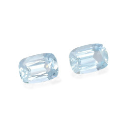 Kussen geslepen Hemelsblauwe Aquamarijn van 6.06 karaat