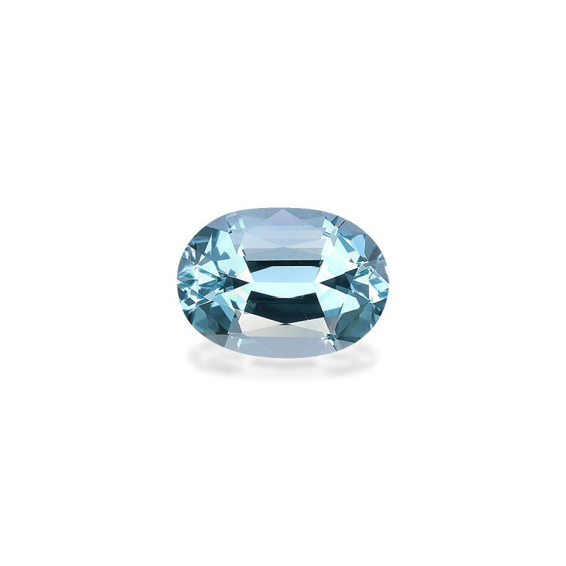 OVAL-cut Aquamarine Arctic Blue 1.49 carats