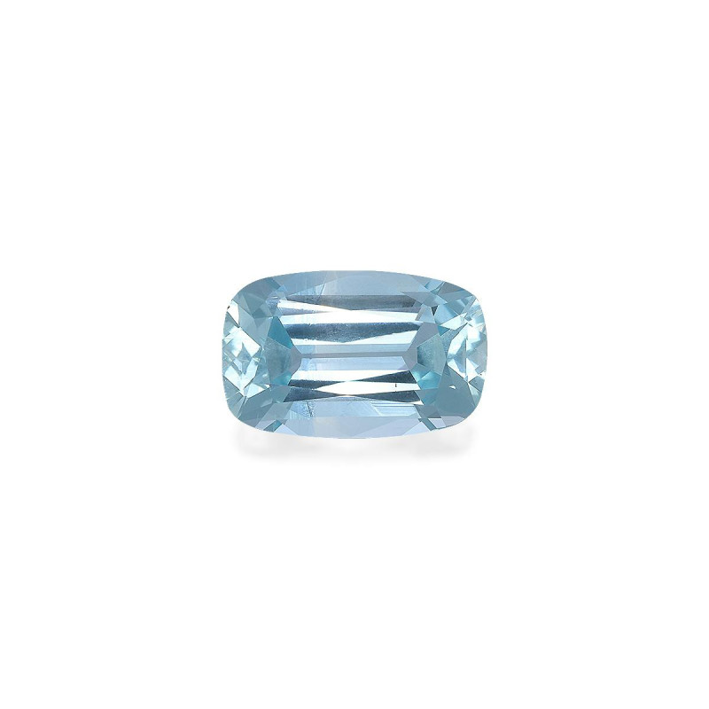 CUSHION-cut Aquamarine Arctic Blue 6.78 carats