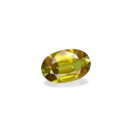 سيفين الحجم بيضاوي Moderate Yellowish Green 6.51 
