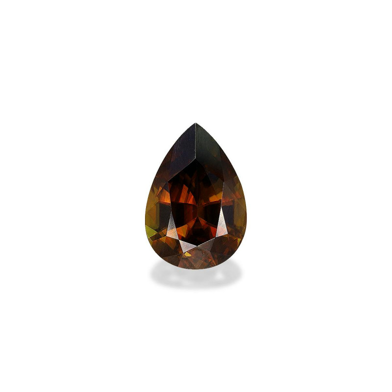 Esfena taille Poire Marr&oacute;n 4.85 carats