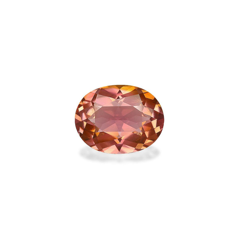 粉红碧玺 taille 椭圆形 鲑鱼色玫瑰 4.34 carats