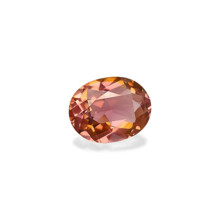 OVAL-cut Pink Tourmaline Salmon Pink 4.34 carats