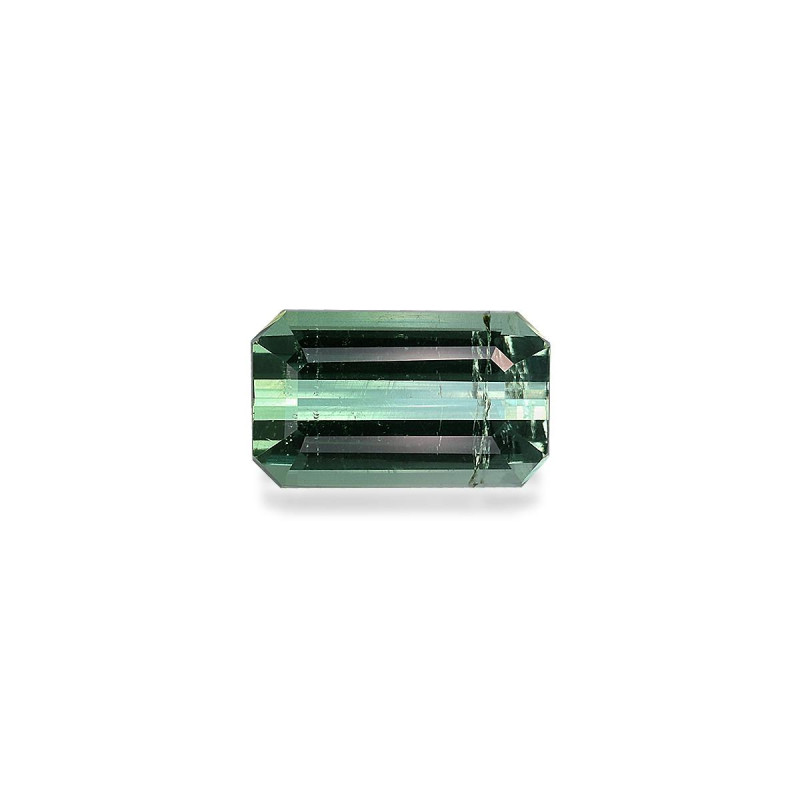 绿色电气石 taille 矩形的 棉花绿 3.66 carats