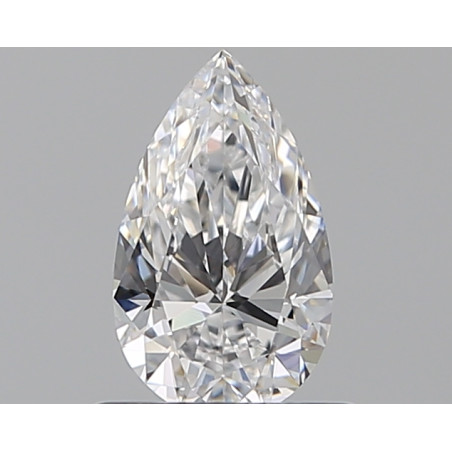 الماس على شكل كمثرى بوزن 0.6 قيراط