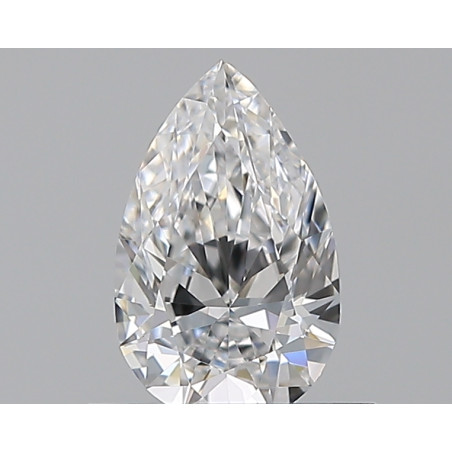 الماس على شكل كمثرى بوزن 0.53 قيراط