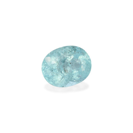 OVAL-cut Paraiba Tourmaline Baby Blue 9.33 carats