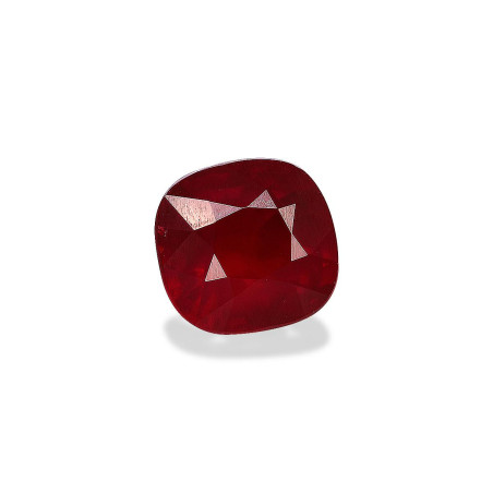 CUSHION-cut Mozambique Ruby Red 3.34 carats