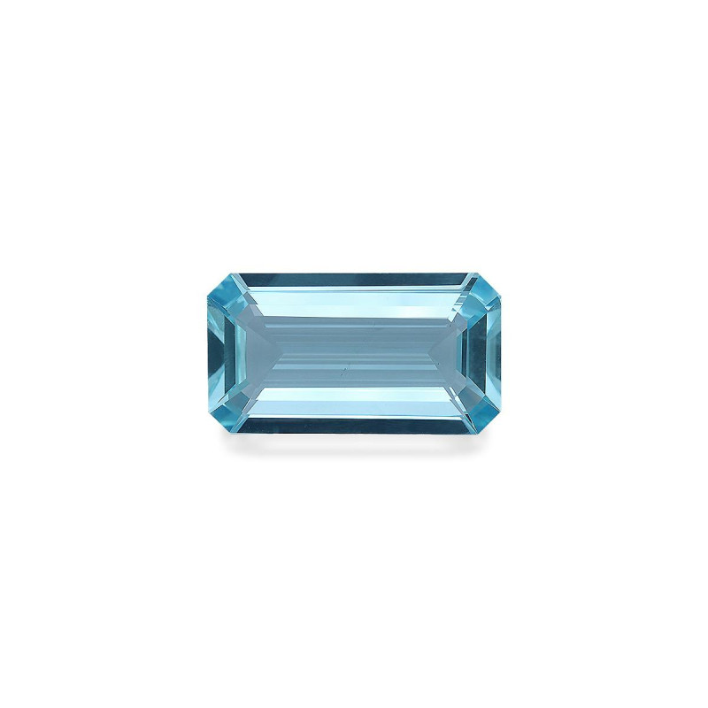 海蓝宝 taille 矩形的 蓝色 30.23 carats