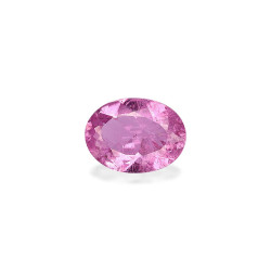 Ovale geslepen Bubblegum Roze Koper Toermalijn van 3,09 karaat