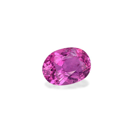 铜电气石 taille 椭圆形 紫红色粉红 4.28 carats