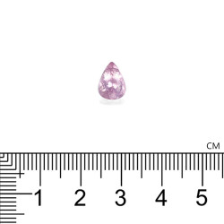Toermalijn Koper Peer gesneden Katoen Roze 1,57 karaat