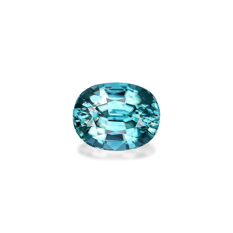 Zircon Bleu taille OVALE Bleu 7.96 carats
