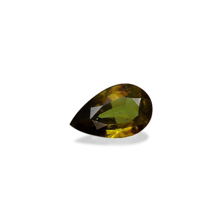 Esfena taille Poire Marr&oacute;n 4.89 carats