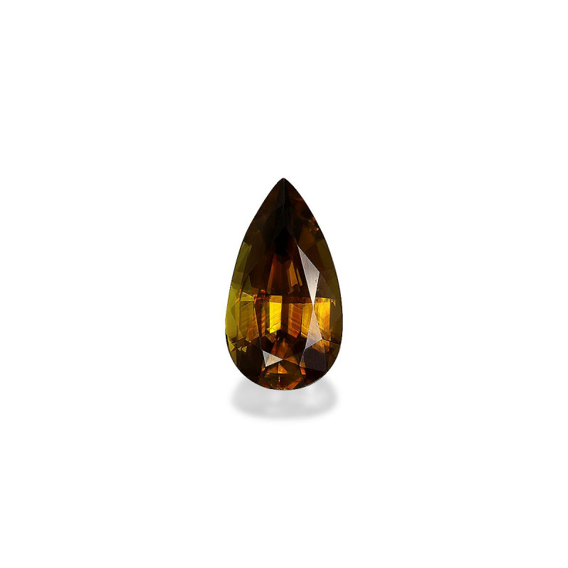 Esfena taille Poire Marr&oacute;n 6.83 carats