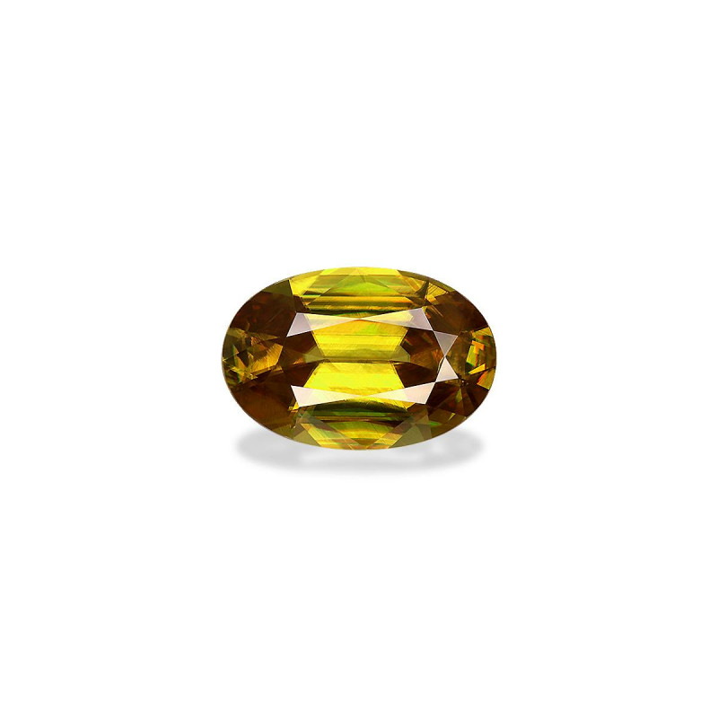 Esfena taille OVALE  3.44 carats