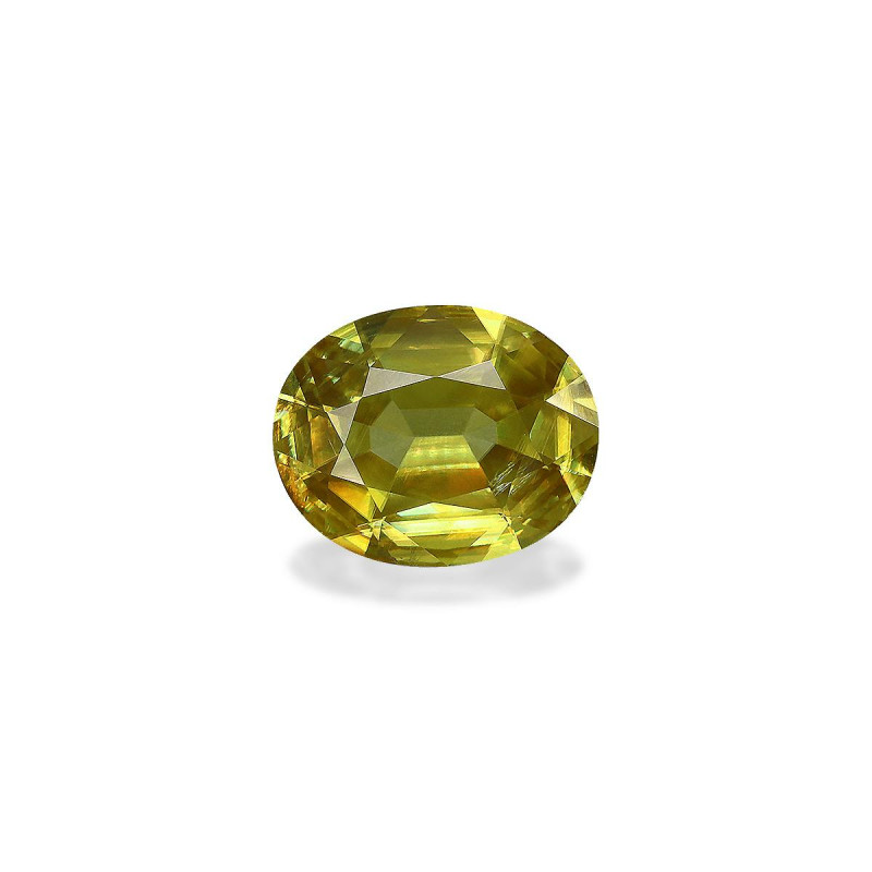 Ovale Limegroene Sphene 2.16 karaat