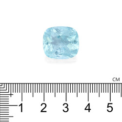 Paraiba Toermalijn Baby Blauw Kussen Gesneden 13.06 karaat