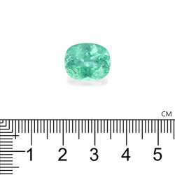 Paraiba Toermalijn Kussen Geslepen Groen 9.97 karaat