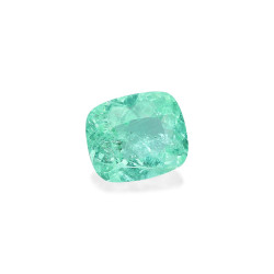 Paraiba Toermalijn Kussen Geslepen Groen 12.65 karaat