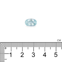Ovale Paraiba Toermalijn Lichtblauw 2.21 karaat