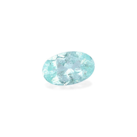 Tourmaline Paraiba lengte OVAL Blaugrün 2.90 karaten