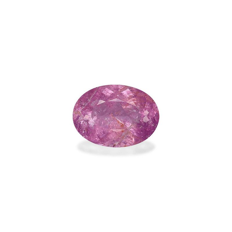 Ovale Bubblegum Roze Koper Toermalijn van 5,66 karaat