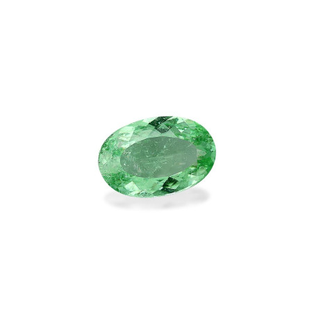 OVAL-cut Paraiba Tourmaline Lime Green 7.30 carats