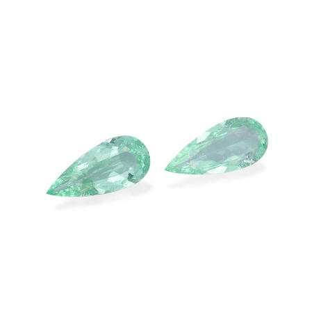 Tourmaline Paraiba lengte Birne Grün 8.17 karaten