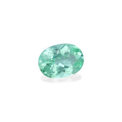 Ovale geslepen Paraiba-toermalijn Cotton Green van 7,46 karaat