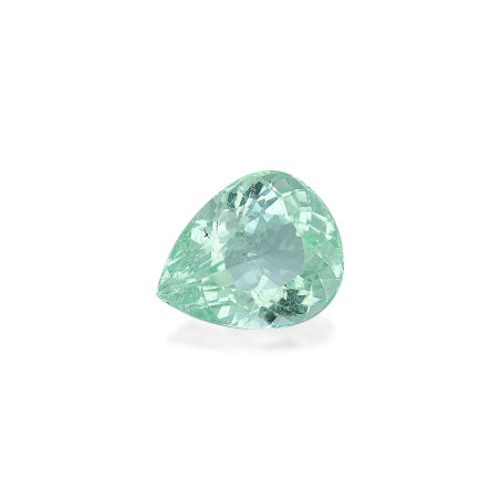 Tourmaline Paraiba lengte Birne Grün 6.36 karaten