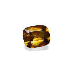 Sphene kussen geslepen Goudgeel 9.60 karaat